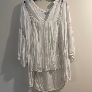 Raviya White Beach cover up